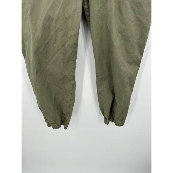 Duluth Trading Co Womens Olive Green Chino Cargo Joggers Size 16 Outdoors Hiking - Picture 4 of 8